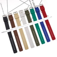 22mm Silicone Watch Belt  - Turquoise