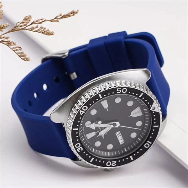 22mm Silicone Watch Belt  - Turquoise