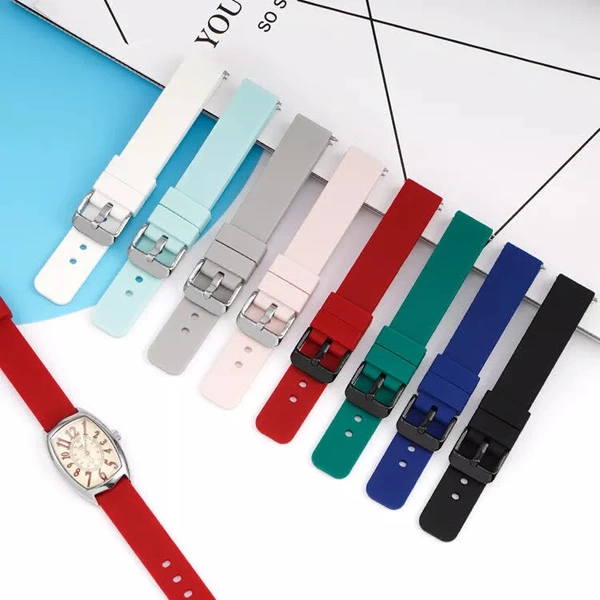 22mm Silicone Watch Belt  - Turquoise