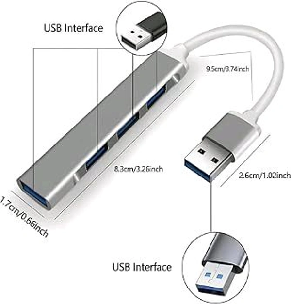 4 Ports USB Multi Interface Adapter JH004