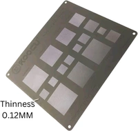 Koocu T0.12mm Steel Stencll Universal  (Premium Quality)