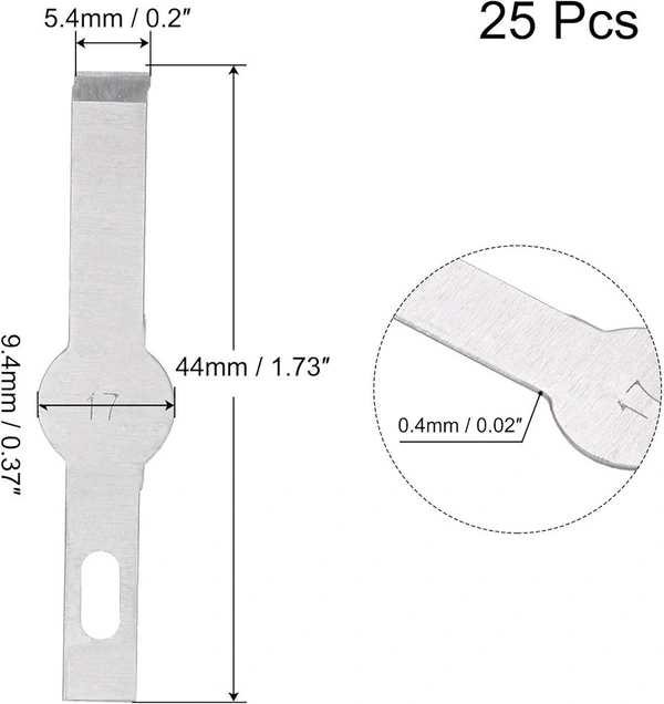 17no. Blades For Mobile Ripering Tools (10pes Peket)