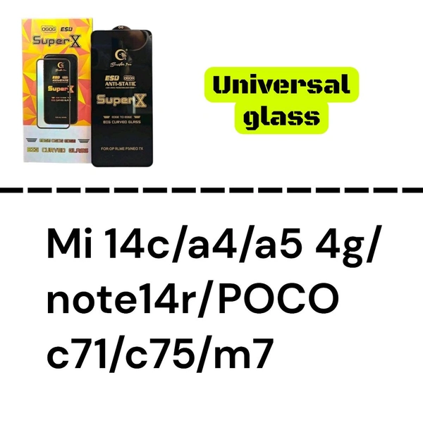 Mi 14c Glass Super X Universal 