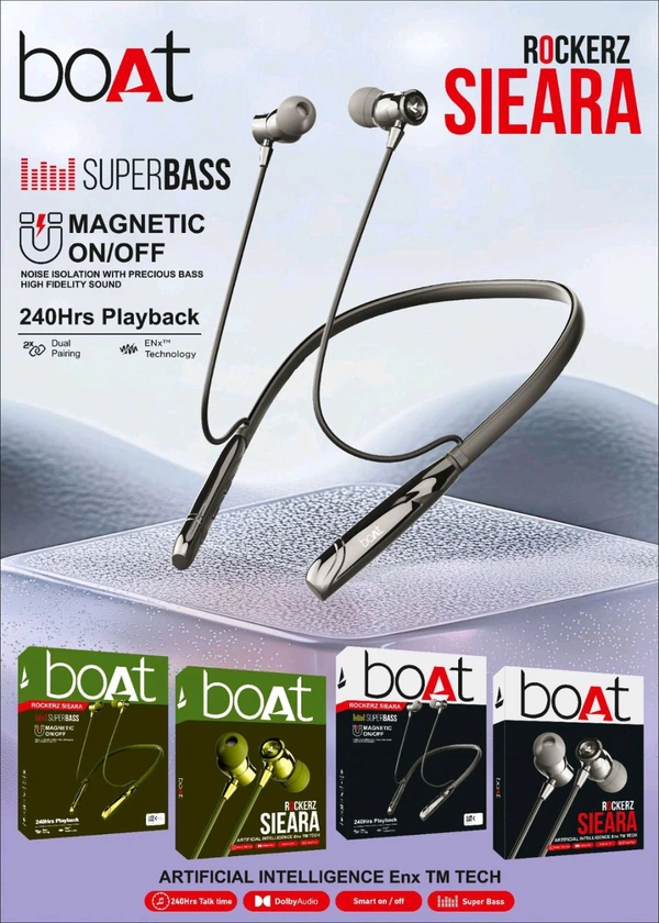 Boat Rockerz Sieara Super Bass Neckband 