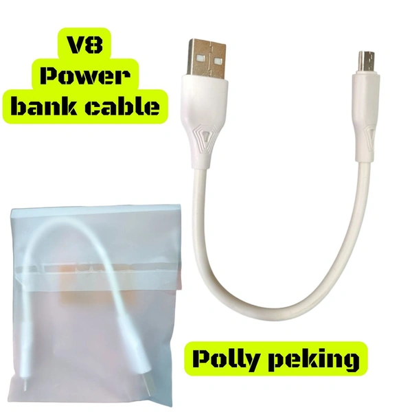 V8 Power Bank Cable Polly Peking