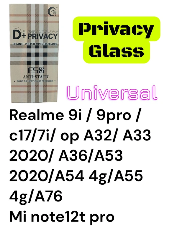 Realme 9i / 7i Privacy Glass