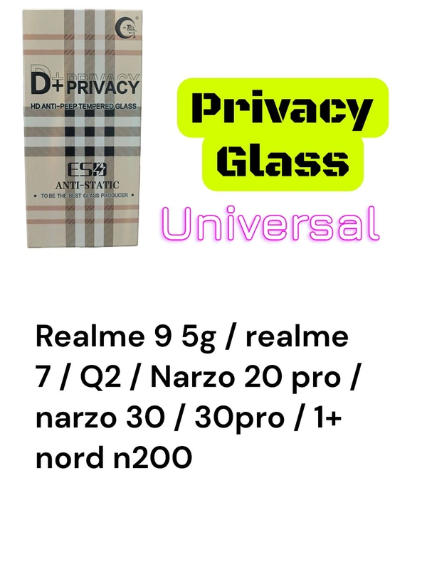 Realme 9 5g Privacy Glass