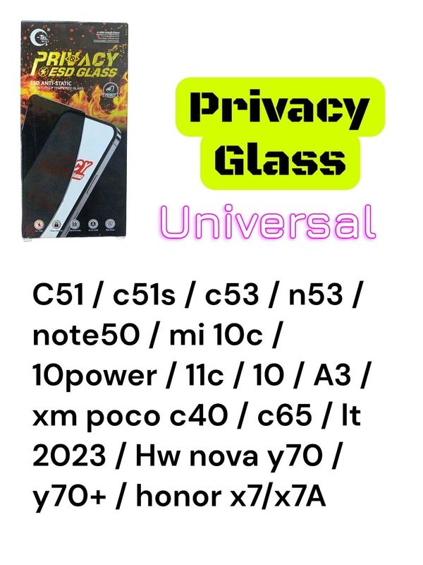 Realme C51/C53 Privacy Glass