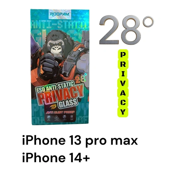 iPhone 13 Pro / iPhone 14+ Roopam 28° Privacy Glass