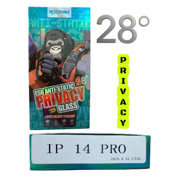 iPhone 14 Pro Roopam 28° Privacy Glass