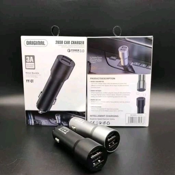 YY-CT 3A 2USB CAR CHARGER 