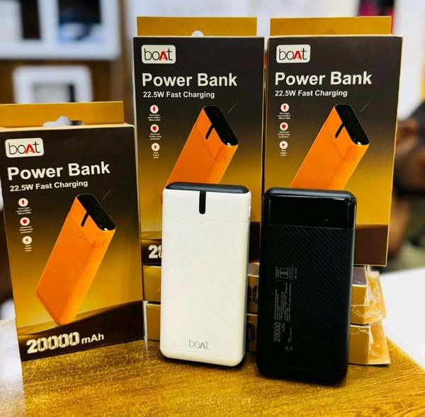 Boat 20000mah Power Bank 22.5w Fast Charging 1year Warranty ( Jd Mark )