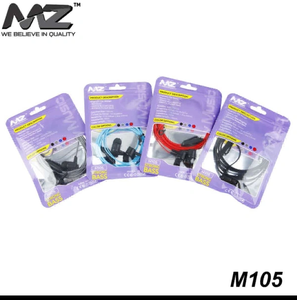 Mz M105 Earphone 