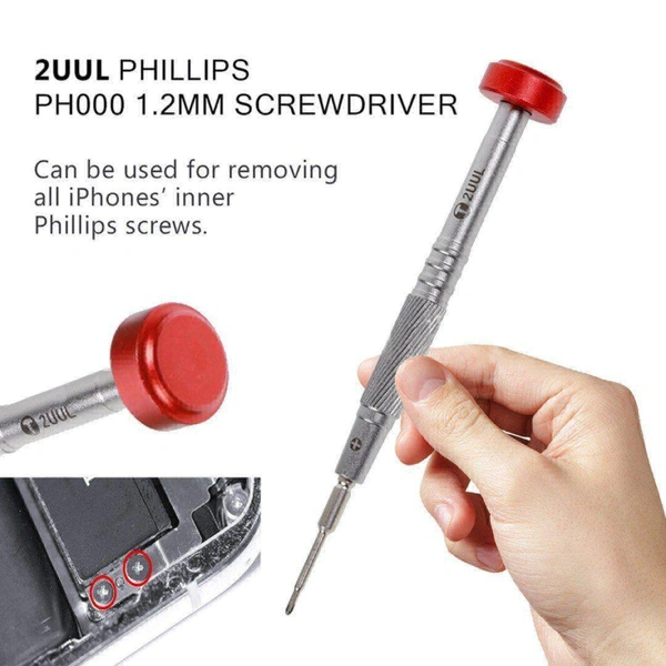 2UUL PHOLLIPS PH000 1.2MM SCREWDRIVER 