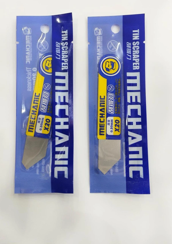 MECHANIC X20 Tin Scraper 0.20mm 