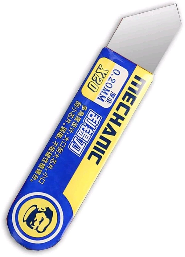 MECHANIC X20 Tin Scraper 0.20mm (Opener)