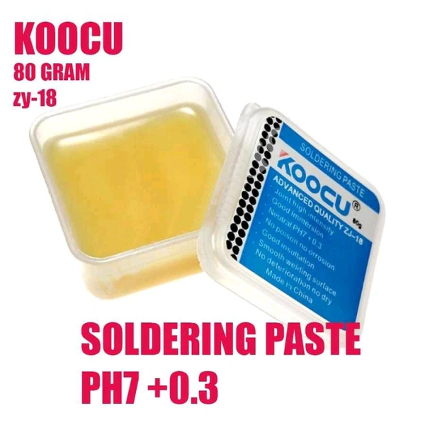 KOOCU Zj 18 SOLDERING PASTE ADVANCED Quality 80G