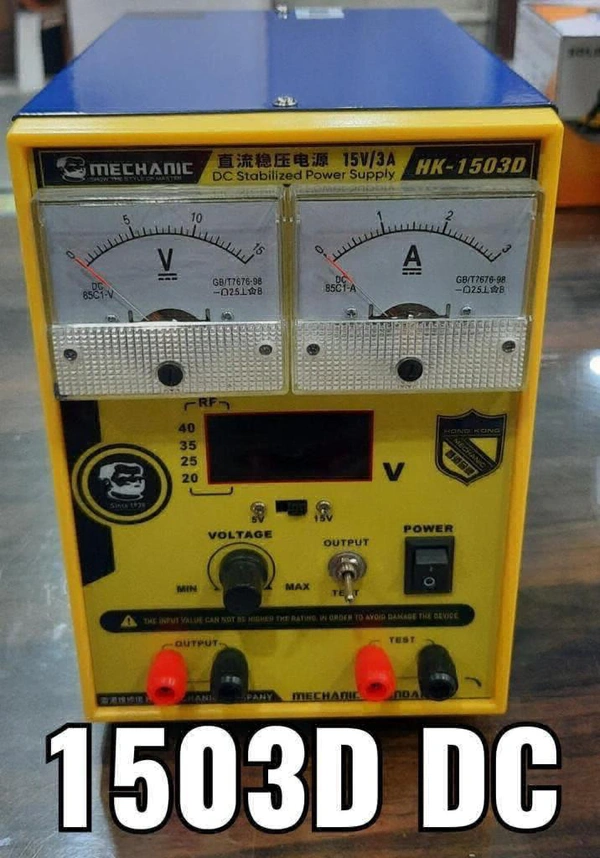 MECHANIC Hk-1503D DC 15V/3A DC Stabilized Power Supply 