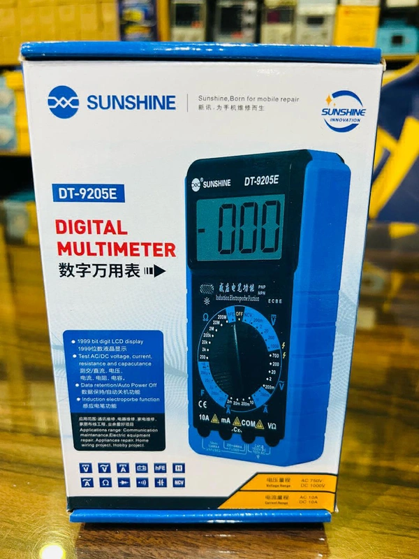 SUNSHINE DT-9205E DIGITAL MULTIMETER 