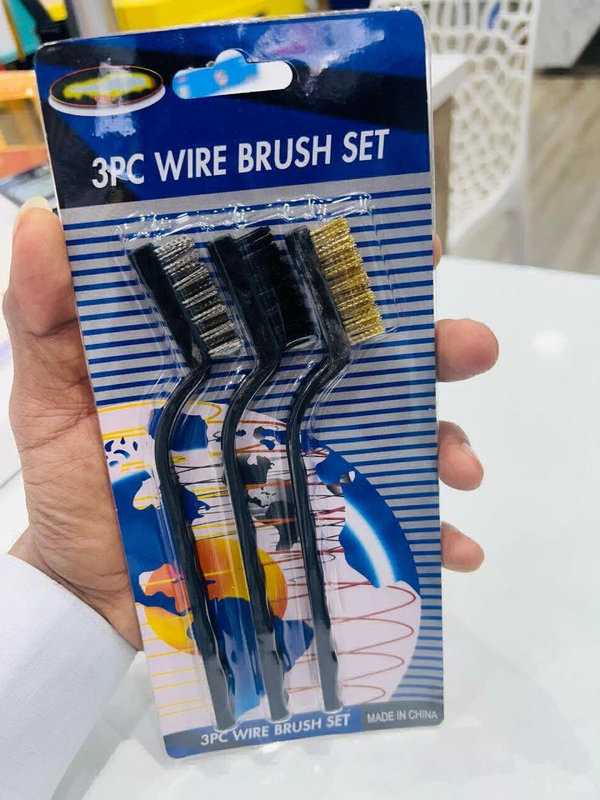 3pc Wire Brush Set 