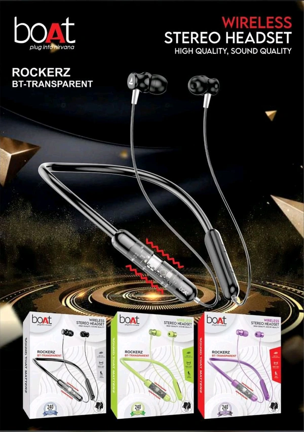Boat transparent voice changer Neckband