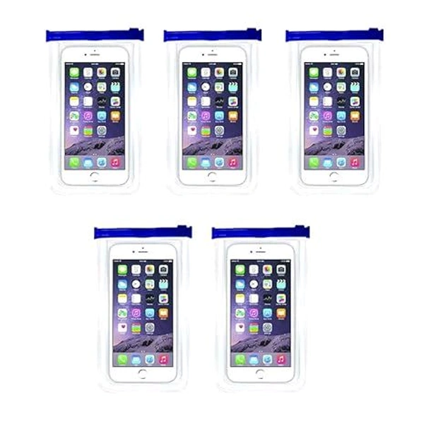 Mobile Water Pouch Zip  - White