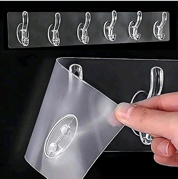 6 Hook Henger for Hanging Keys & Clothes