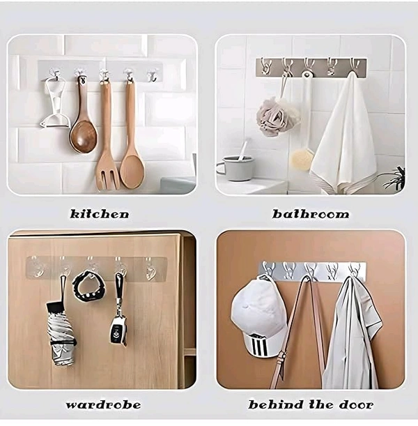 6 Hook Henger for Hanging Keys & Clothes