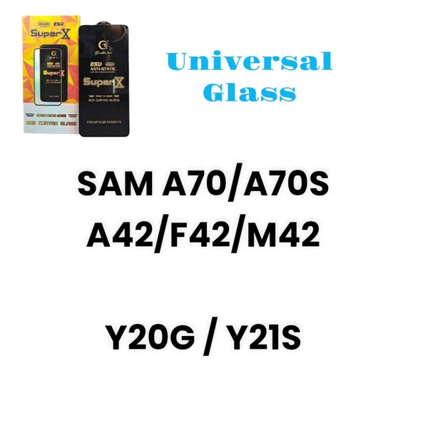 SAM A70/A70S/A42/F42/M42/VISION 1+/Y20G/Y21S Super X Glass 