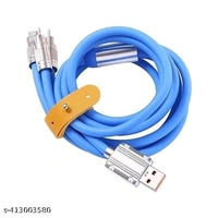 3 In 1 Fast Charging Cable (Blue)