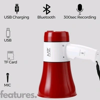 Mz M801 Mega Phone Bluetooth Speaker 