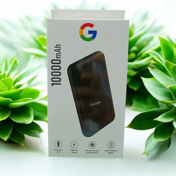 PB02 Google 10000amh Power Bank