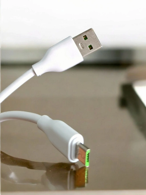 Gm Ultra Charging  V8 Cable  - 1mt., White
