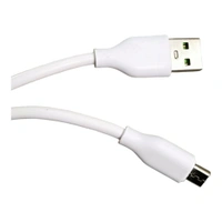 Gm Ultra Charging  V8 Cable  - 1mt., White
