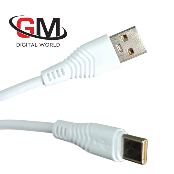 Gm 110 2.4A Type C Box Peking Cable  - 1mt., White