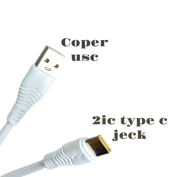 Gm 110 2.4A Type C Box Peking Cable  - 1mt., White
