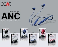 Boat Rockerz 255 Neckband With Smart On Off Double Peking - Blue