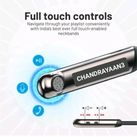 ONE PLUS CHANDRAYAAN 3 NECKBAND WITH FINGER TOUCH + VIBRATION