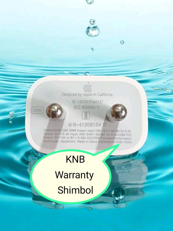 iPhone 20w Adapter 6month Warranty