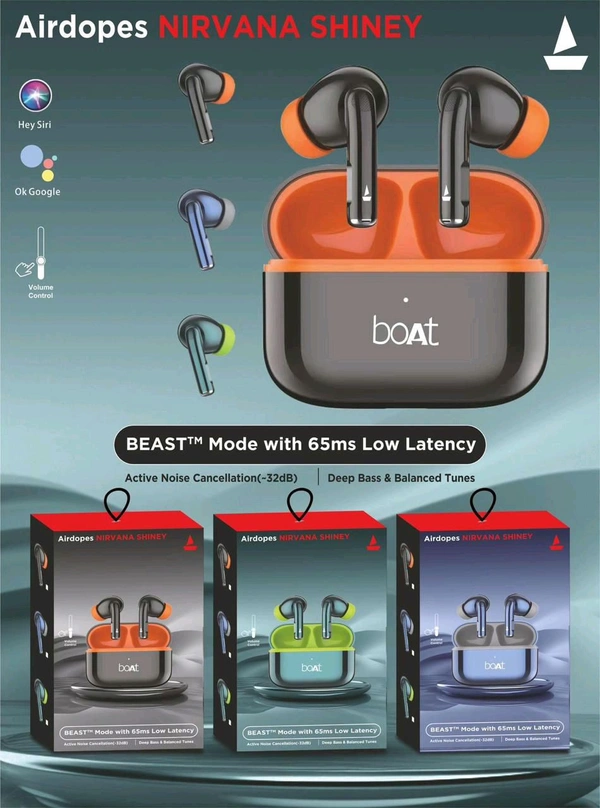 Boat Nirvana Shiney Airbuds