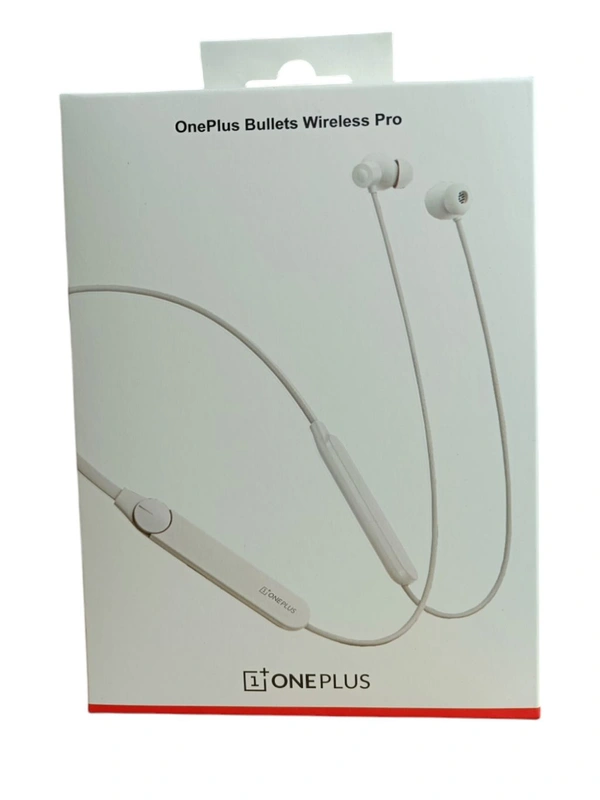 One Plus Bullets Wireless Pro Neckband - White