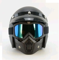 Motorcycle Goggles with Sand Proof Sponge Padding Face Cover