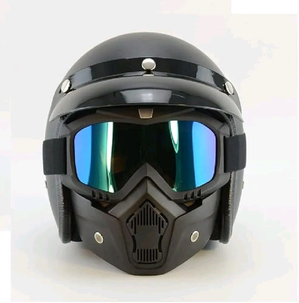 Motorcycle Goggles with Sand Proof Sponge Padding Face Cover