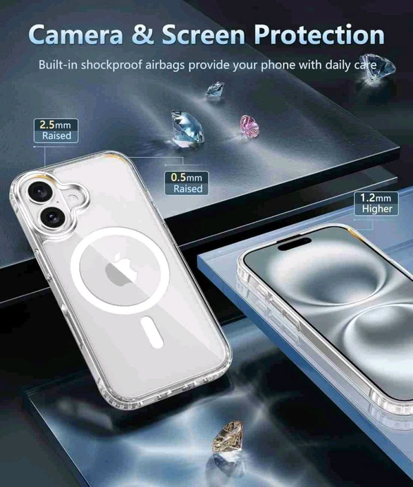 IPHONE 16 COVER (OG MAGSAFE CLEAR CASE)