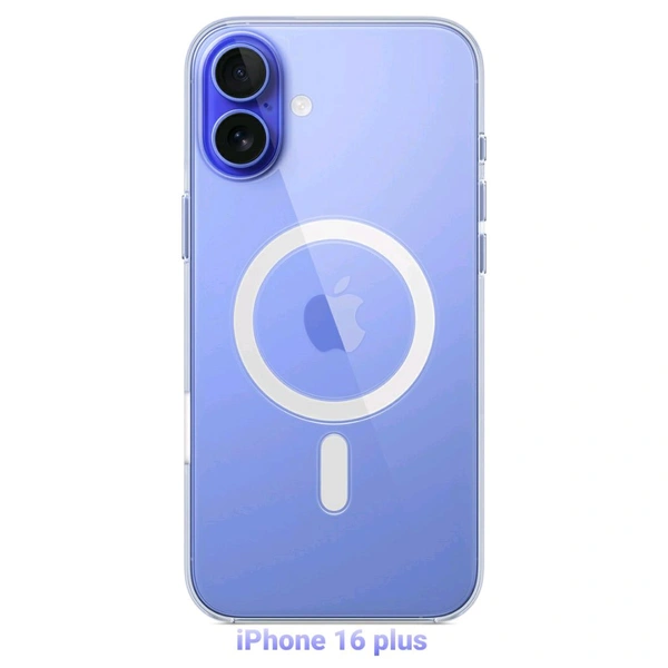 IPHONE 16 PLUS COVER ( OG MAGSAFE CLEAR CASE)