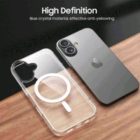 IPHONE 16 PLUS COVER ( OG MAGSAFE CLEAR CASE)