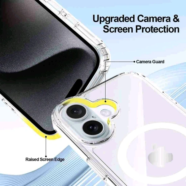 IPHONE 16 PLUS COVER ( OG MAGSAFE CLEAR CASE)
