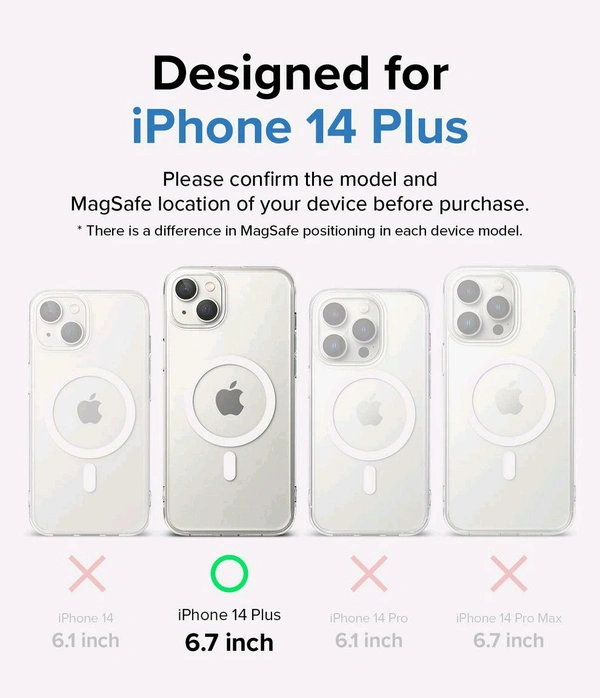 IPHONE 14 PLUS COVER (OG MAGSAFE CLEAR CASE) 