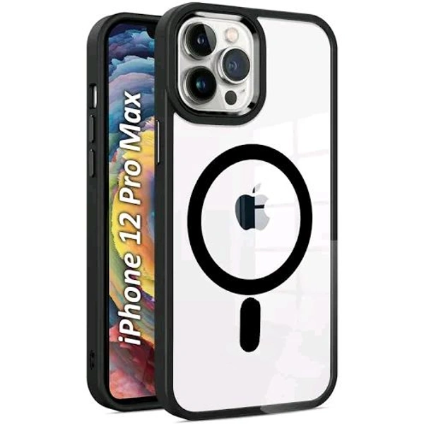 iPhone 12 Pro Max Cover Magsafe Black 