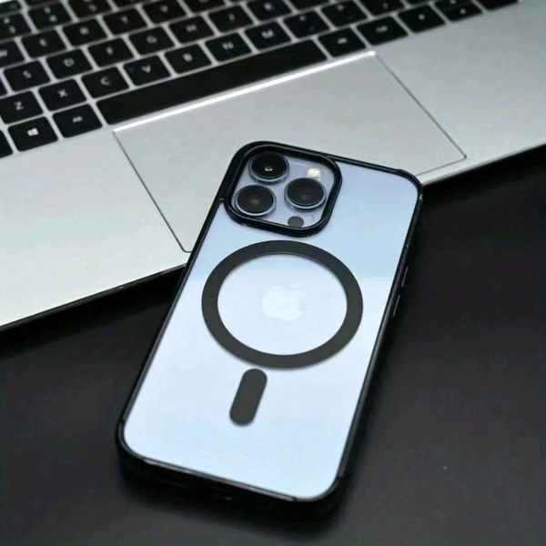 iPhone 12 Pro Max Cover Magsafe Black 